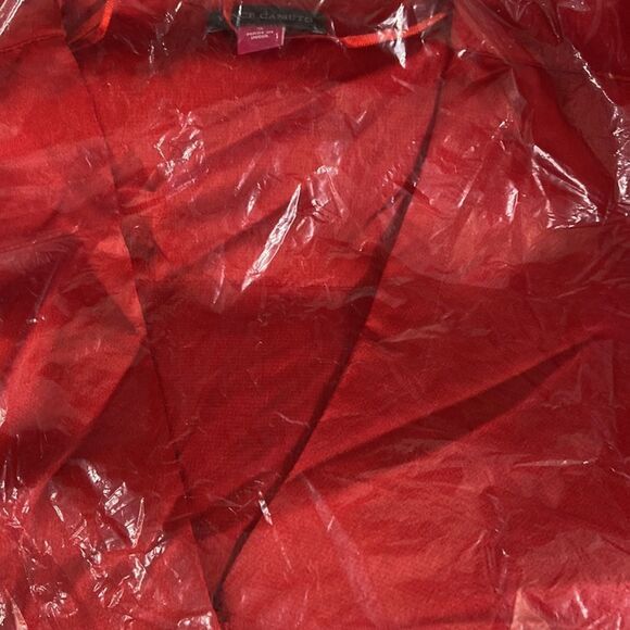 Vince Camuto Rich Red Wrap Blouse w/ Bell Sleeves, V-Neck, Size: Small - Picture 2 of 4